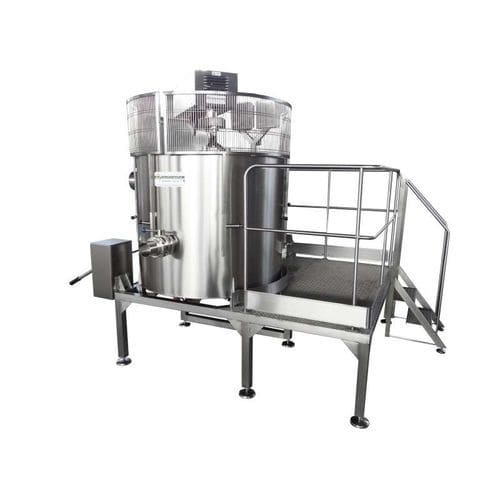 Treatment tank - Due Ci Inox Snc - cooling / for heating / for milk
