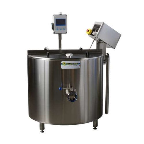 Pasteurization cheese vat - TC series - Due Ci Inox Snc - stainless steel