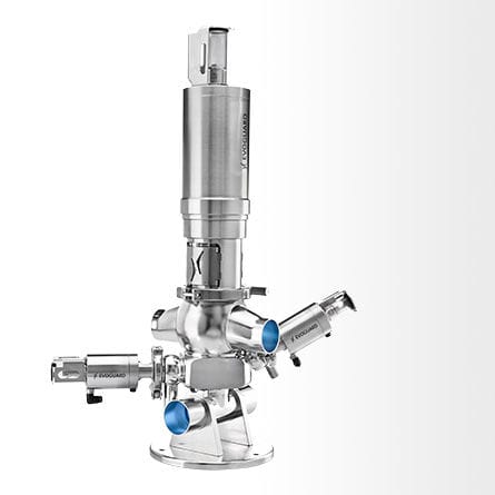 Aseptic valve - MA - Evoguard GmbH - plug / pneumatic / mix-proof