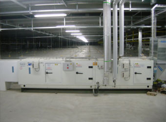 Air treatment unit for the food industry - Fromfroid SA