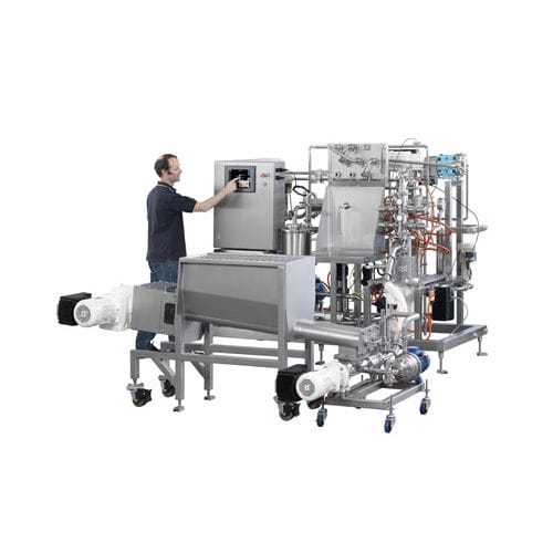 Steam injection industrial cooker - RotaTherm® PILOT - Gold Peg International Pty Ltd - continuous / for cheese / pasta