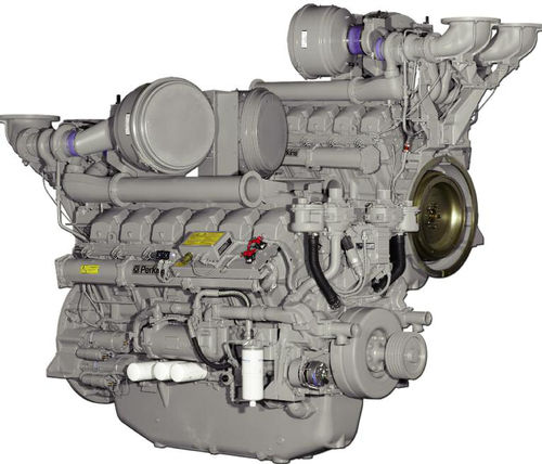 Diesel engine - 4000 series - Perkins Engines Inc - 8-cylinder / turbocharged