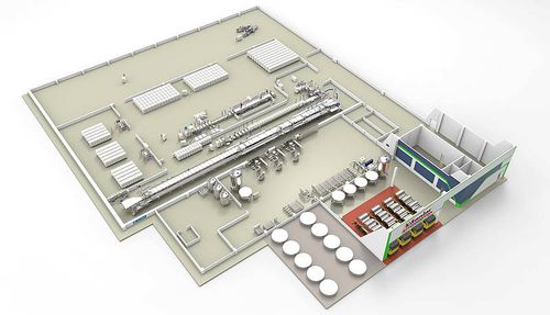 Automatic cheese production line - LTH Dresden Niederlassung der ALPMA GmbH