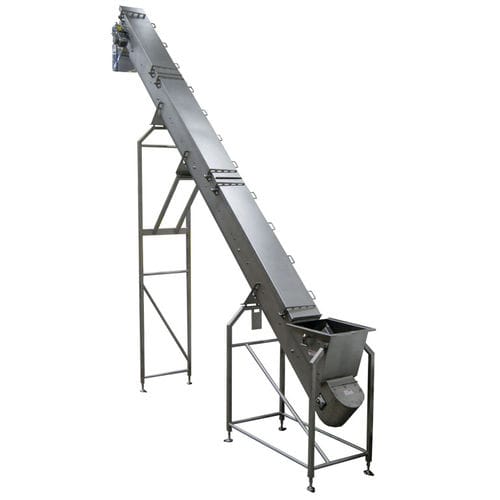 Apron conveyor Marchant Schmidt, Inc vertical / inclined / for the