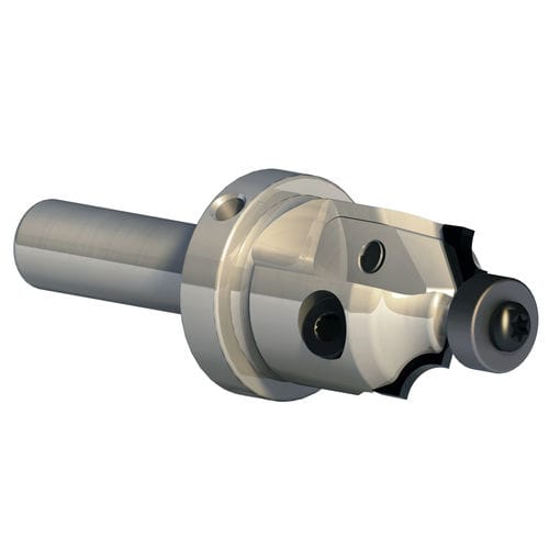 Solid milling cutter - FPS3001 series - Microtech - insert / profiling / PCD