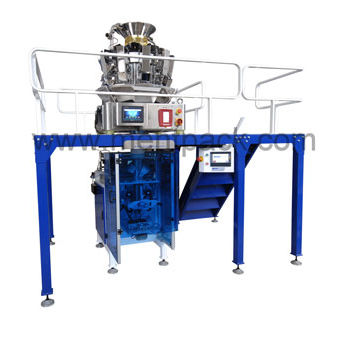 Vertical bagging machine - Mini - Mentpack - VFFS / for granulates / with multi-head weigher