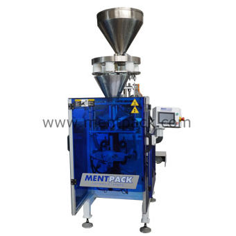 Bagging machine with volumetric feeder - Mini  - Mentpack - vertical / VFFS / servo-driven