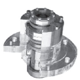 Cartridge mechanical seal - BSAZ series - Stramek - for agitators / for mixers / metal