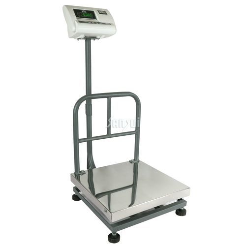 Platform scale - EWS SPP EPL series - Sansui Electronics Private Limited - kilogram / with LCD display / plastic