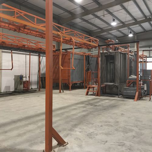 全自动粉末喷涂生产线