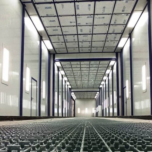 Closed circuit spray booth - VMCMB - VOGAMAKINA INDUSTRIAL PLANTS COMPANY Ltd. - for vehicles / for parts / for the wood industry