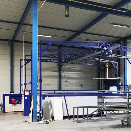 In-line dip coating unit - CRFREE - VOGAMAKINA INDUSTRIAL PLANTS COMPANY Ltd. - manual / semi-automatic