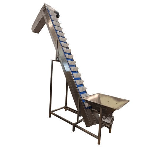 Bucket elevator for the food industry - COALZA SYSTEMS - belt / hopper / conveying