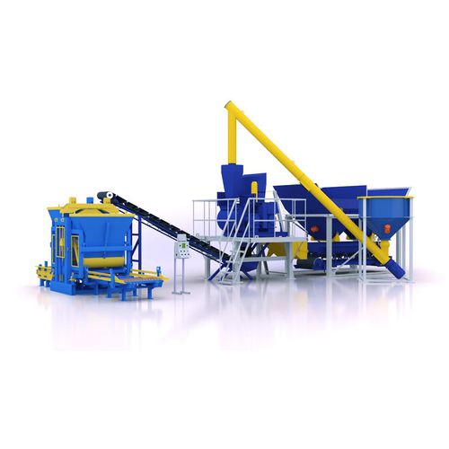 Stationary concrete mixing plant - EL 800 - Titan Machinery LP
