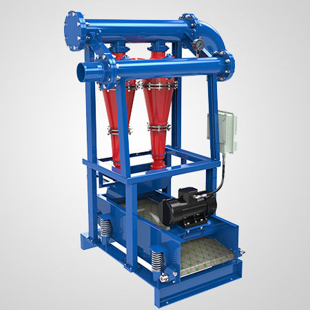 Sand separator - Kosun - compact / cast iron