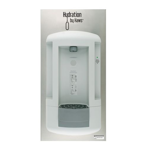 Bottle filling water dispenser - 2000S - Haws Corporation - wall-mounted / stainless steel