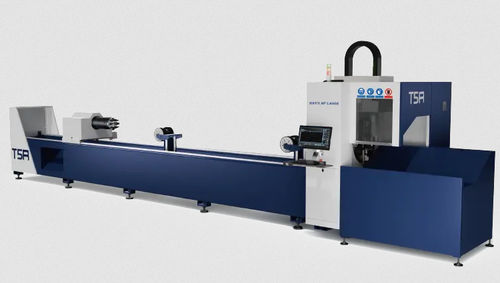 Stationary pipe cutting and beveling machine - MPS-T5 - Han's Laser - motorized