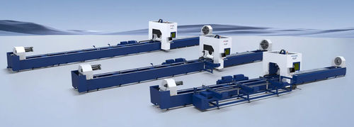 High-speed pipe cutting and beveling machine - PLT series - Han's Laser - stationary