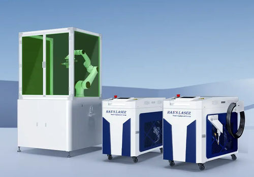 Fiber laser welding machine - DZW PRO series - Han's Laser - laser / manual / on casters