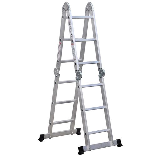 Aluminum ladder - AK  - CAGSAN  LADDERS - folding / multifunction