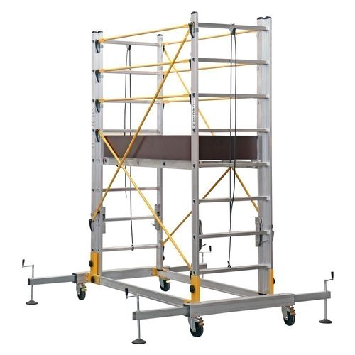 Mobile scaffolding - S00x XL  - CAGSAN  LADDERS - facade / modular