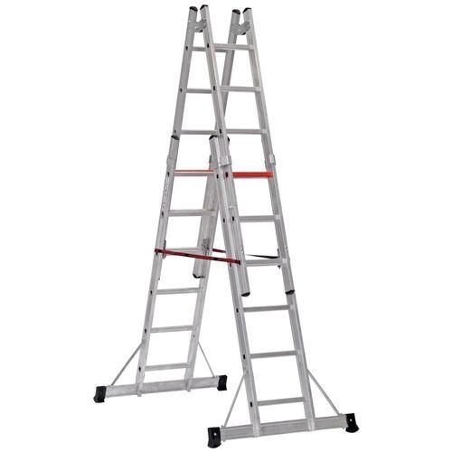 Aluminum ladder - TA00x  - CAGSAN  LADDERS - folding / telescopic / platform