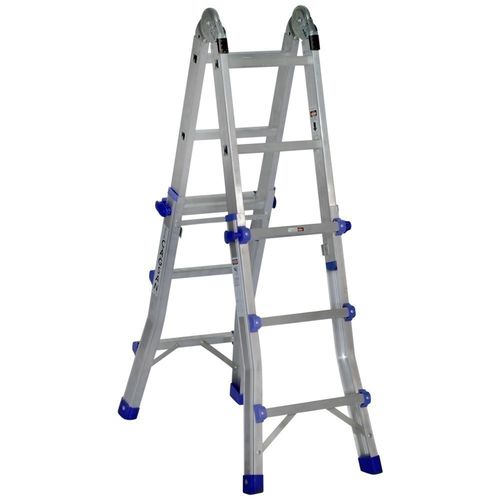 Aluminum ladder - AO93  - CAGSAN  LADDERS - folding / multifunction