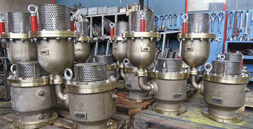 Air relief valve - F. Nencini Srl - for vacuum / for water systems / flange