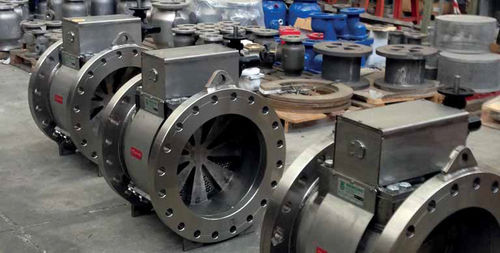 Round-flange rotary valve - F. Nencini Srl