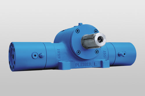 Hydraulic actuator - ST series - Pleiger Maschinenbau GmbH & Co. KG - rotary / robust / industrial