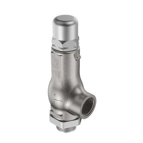 Gas safety relief valve - 1216 - TOSACA SA - for air / BSP / NPT