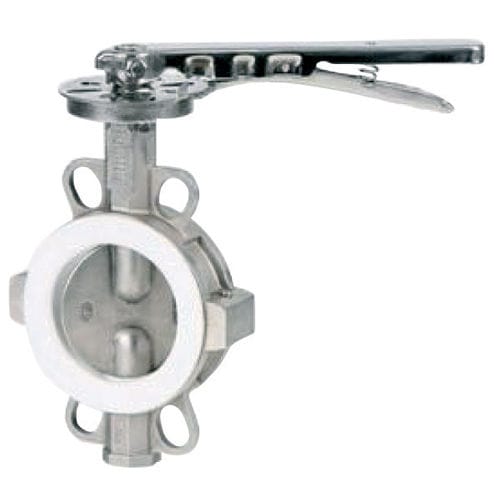 Butterfly valve - 202680 series - TUNING Fluid Solutions SARL - lever / with handwheel / flange