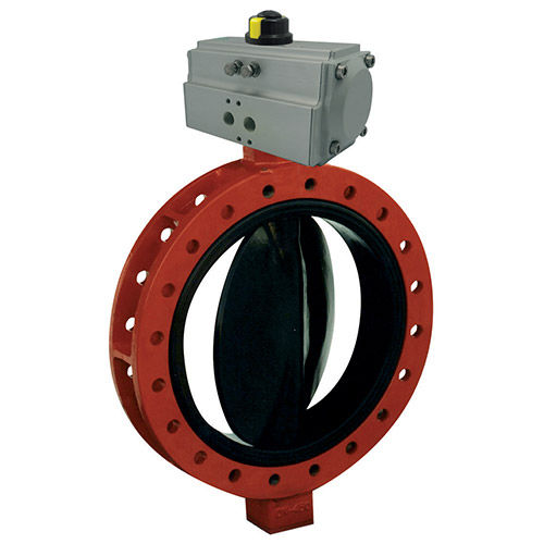 Flange valve - 906473 series - TUNING Fluid Solutions SARL - butterfly / pneumatically-operated / for industrial applications