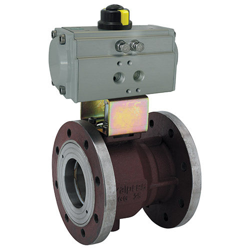 Monobloc valve - 951460 series - TUNING Fluid Solutions SARL - ball / pneumatically-operated / flange