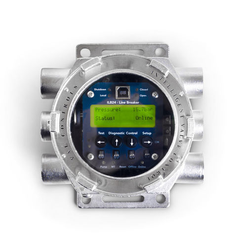 Flow pressure controller - ILB24-AF - Val Controls A/S - for pipelines / digitall / IP66