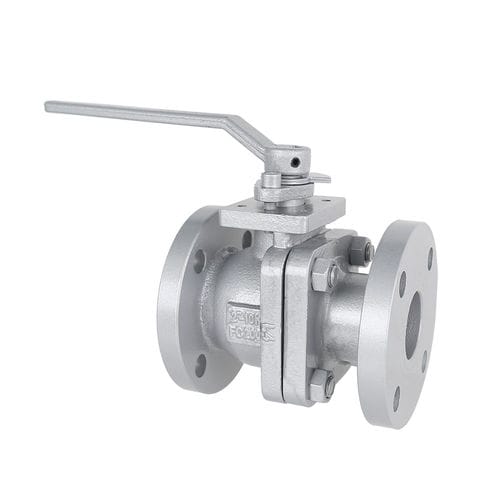 Ball valve - RPQ41F-10K - Yongkang Yonlin Industry & Trade Co.,Ltd Yongkang Lianggong Valve Co., Ltd. - lever / flange / cast iron