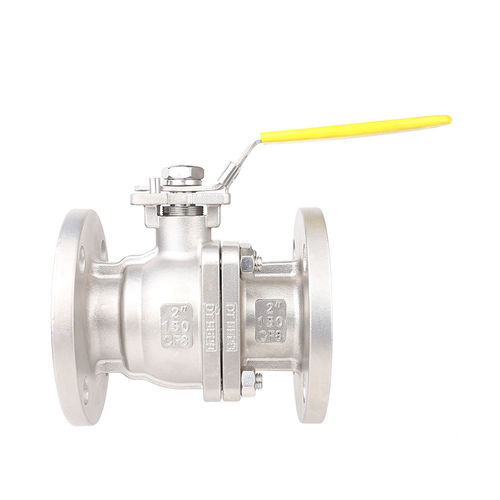 Ball valve - MGQ41F-150P - Yongkang Yonlin Industry & Trade Co.,Ltd Yongkang Lianggong Valve Co., Ltd. - lever / flange / stainless steel