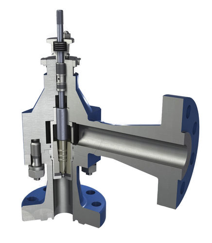 Plug valve - Z1A-C1 - Zaklady Automatyki POLNA S.A. - manual / pneumatic / for control
