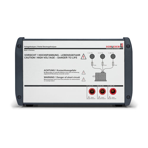 Voltage tester - VoltageAnalyzer - Schleich GmbH - insulation / surge impulse / partial discharge