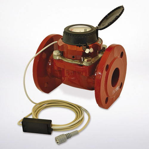 Volume flow meter - CWCA series - Dosim, S.A. de C.V. - for hot water / with pulse output