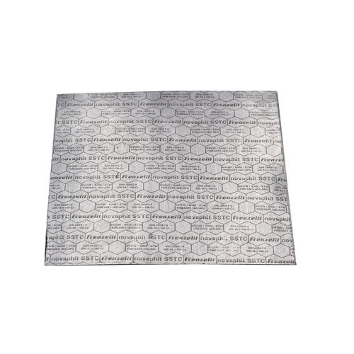 Expanded graphite gasket sheet - Novaphit SSTC 7505 - Phelps Industrial Products LLC - stainless steel mesh / high-temperature / acid-resistant