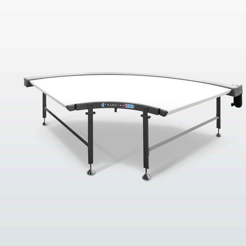 Belt conveyor - KC Transver - Rotzinger Group - curved / transport / modular