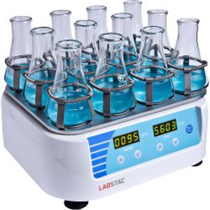 Orbital laboratory shaker - LO111 - Labstac Ltd - digital / flask / benchtop