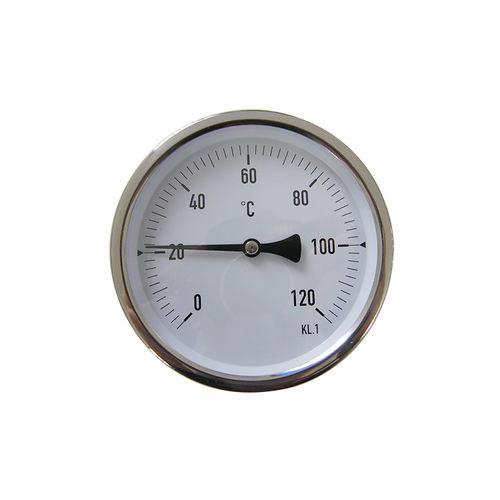 Hot water thermometer - EH series - Shanghai QualityWell industrial CO.,LTD. - bi-metal / dial / insertion