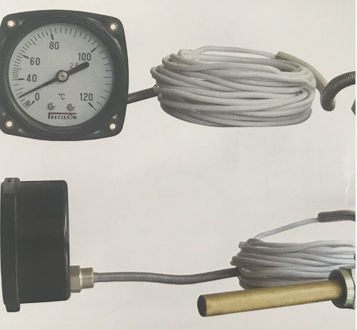 Gas expansion with capillary thermometer - 221RF21011P - Shanghai QualityWell industrial CO.,LTD. - direct-reading