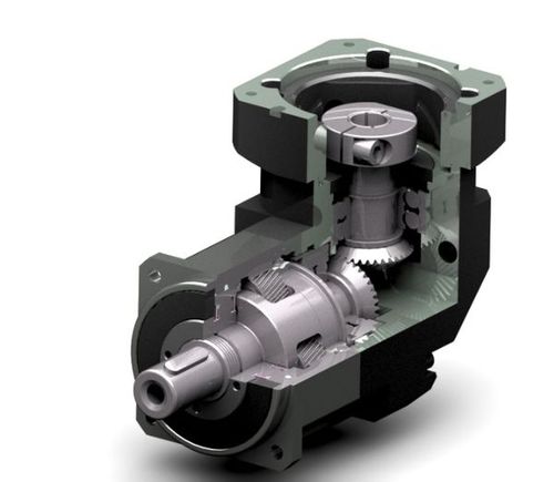 Right angle servo-gearbox - ABR115 - Newstart Planetary Gear Boxes Co.,Ltd. - planetary / helical gear / solid-shaft