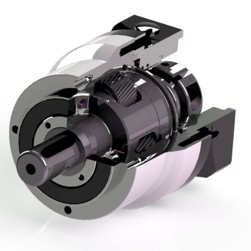 Planetary gearbox - AE205 - Newstart Planetary Gear Boxes Co.,Ltd. - helical gear / coaxial / solid-shaft