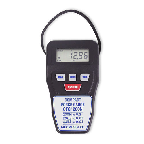 Digital dynamometer - CFG+ series - Mecmesin - compact