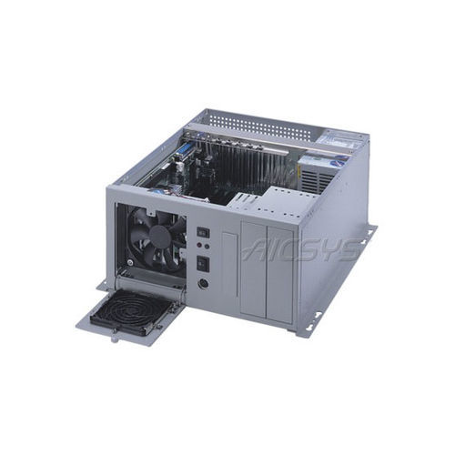 Wall-mounted chassis - WMC-804B series - AICSYS Inc - shoebox type / backplane / 8 slots