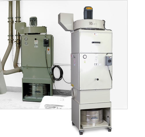Industrial dust extractor - DS 6 Series - Ruwac Industriesauger GmbH - hazardous dust / three-phase / compressed air